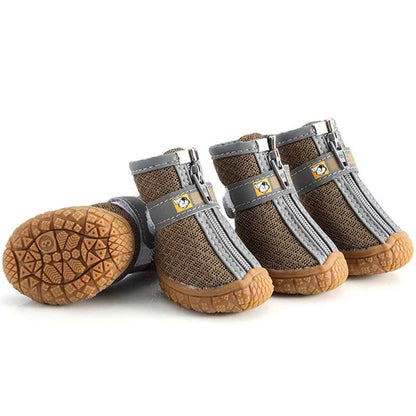 Chaussures pour chiens PawProtect Jaune terre