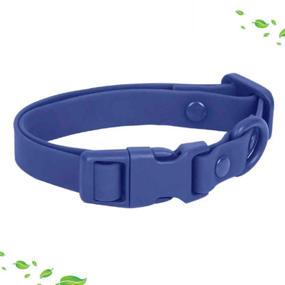 Collier chien Confortable robuste bleu marine