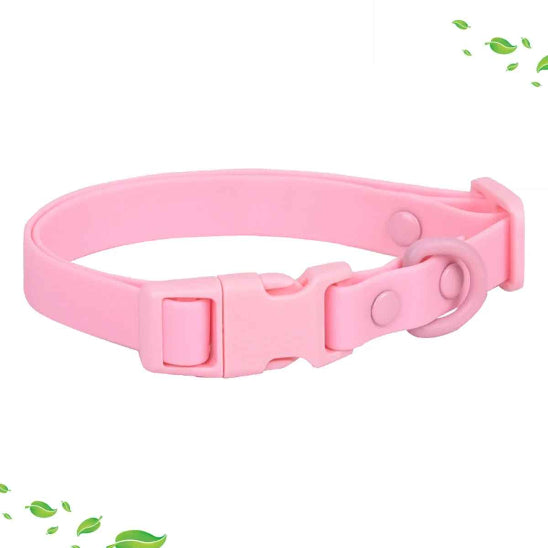 Collier chien Confortable robuste rose