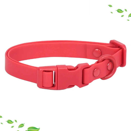 Collier chien Confortable robuste rouge
