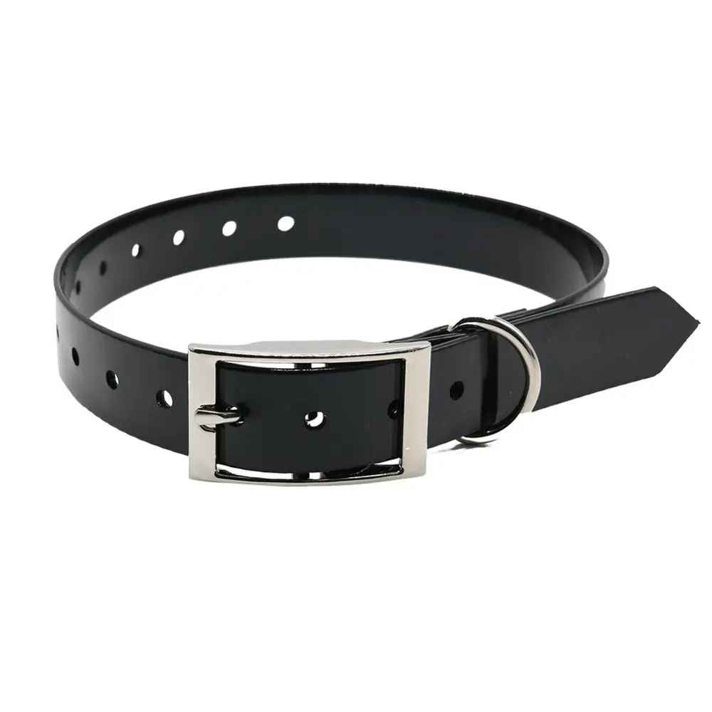 Collier chien impermeable noir