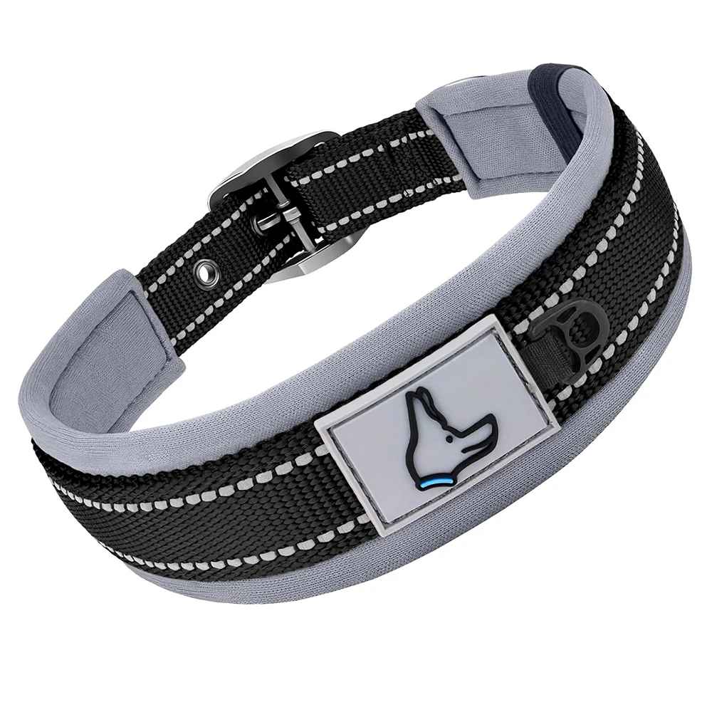 Collier chien Nylonneo noir