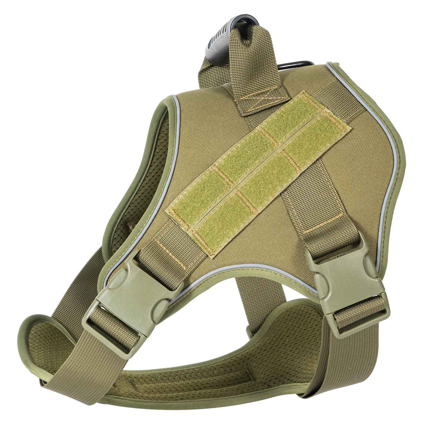 Harnais-chien-confort-ajutable-vert