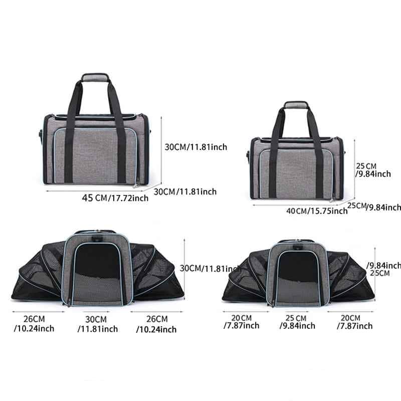 Sac de transport pour Chien pliable Dimention