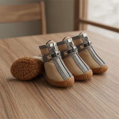 Chaussures pour chien PawProtect jaune