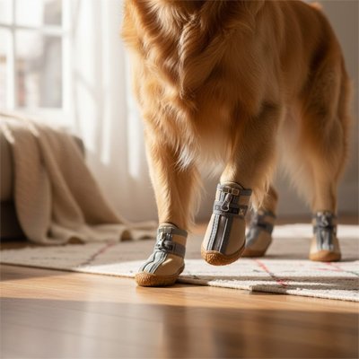 Chaussures pour chien PawProtect Golden intérieur