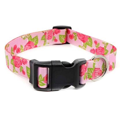collier-chien-rose