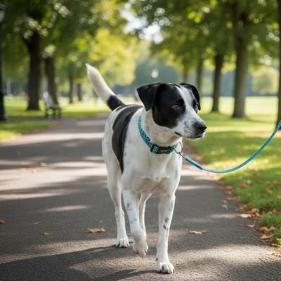 Collier lumineux pour Chien parc laisse