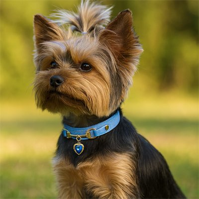 Collier pour Chien bleu yorkshire