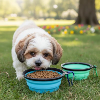 Gamelle Chien pliable Lapair parc