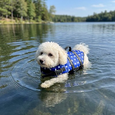 Gilet de sauvetage Chien Surf nage