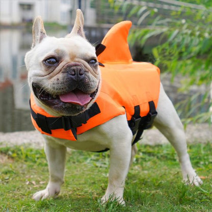 Gilet sauvetage chien RequinC orange