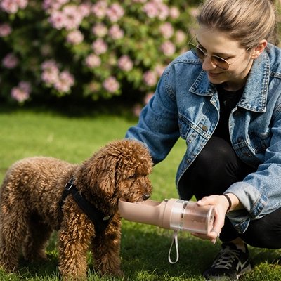 Gourde pour Chien 2utilité parc