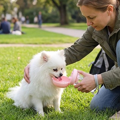Gourde pour Chien GobR bichon