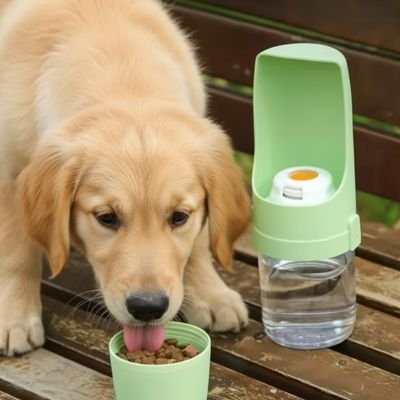 Gourde pour Chiens Pliable nourriture