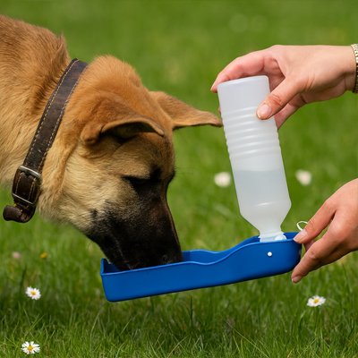 Gourde pour Chiens Tasvoy bleu