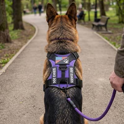Harnais chien anti-fuite Berger allemand