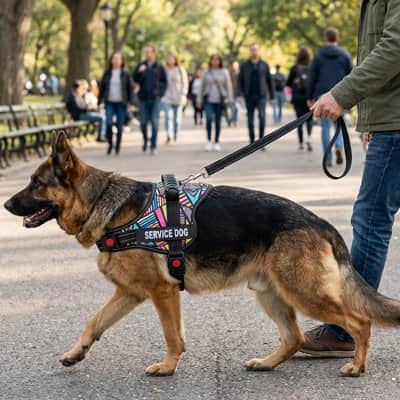 Harnais chien Gilet berger allemand