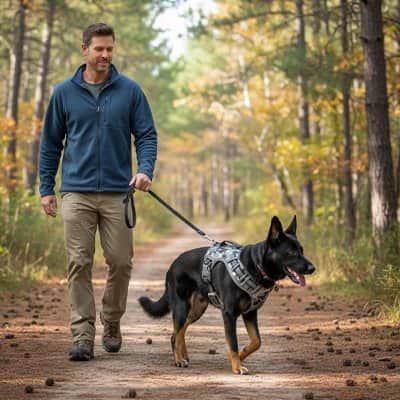 Harnais chien Giletact berger allemand