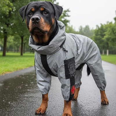 Imperméable pour chien​ rottweiler
