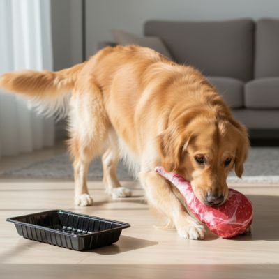 Jouet Chien indestructible Tbone golden