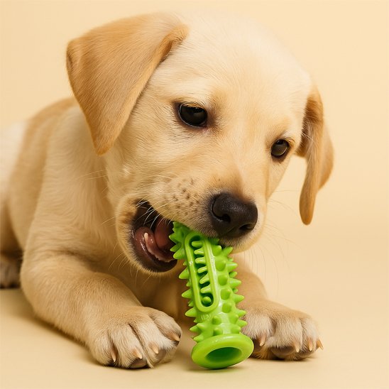 Jouet pour chien Brosdent vert