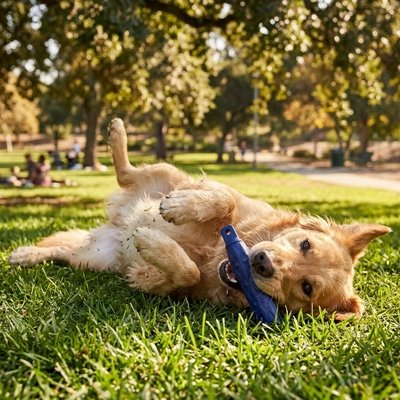 Jouet pour chien​ Eva bleu