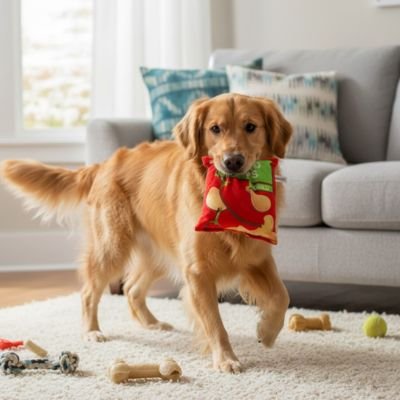 Jouets pour chien​s Chips rouge
