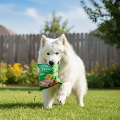Jouets pour chien​s Chips Samoyède