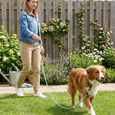 Laisse pour Chien bleu