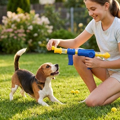 Lanceur de balle pour Chien Pistolet jardin