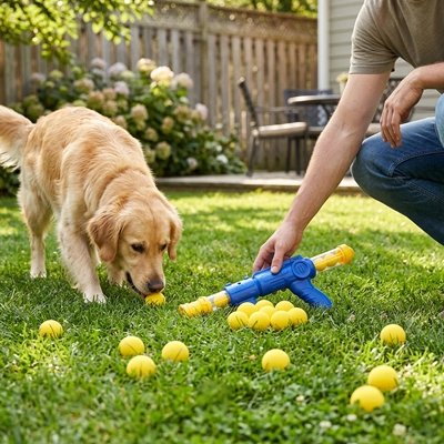 Lanceur de balle pour Chien Pistolet plusieurs balles