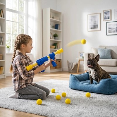 Lanceur de balle pour Chien Pistolet salon