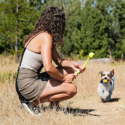 Lanceur de balle pour chien Tennis jaune