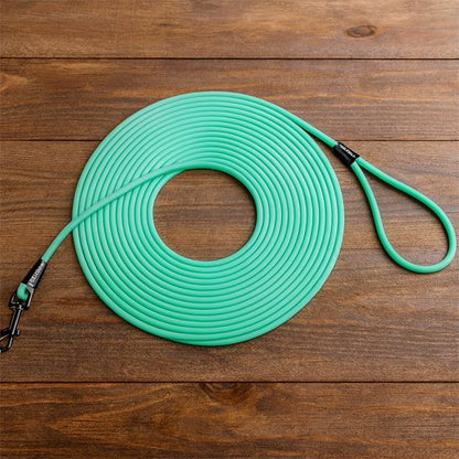 Longe chien rappel vert