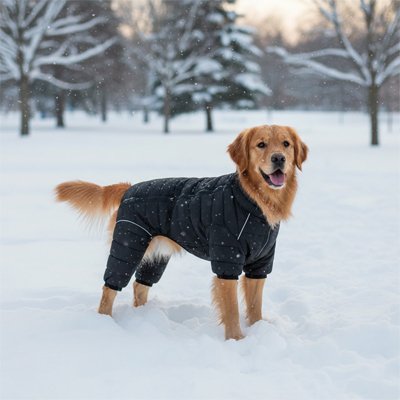 Manteau pour Chien Doudoune noir