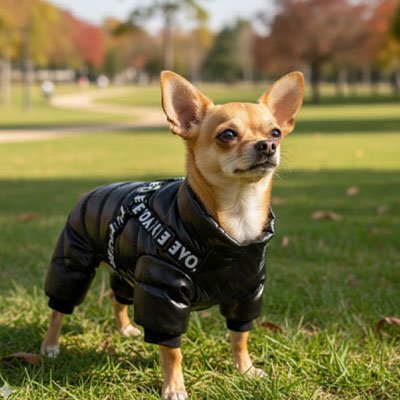 Manteau pour Chien Schaud noir