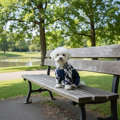 Manteau pour Chien Schaudcol bleu foncé