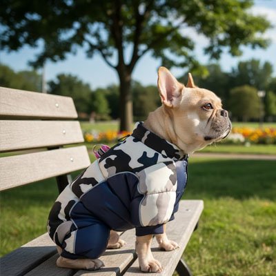 Manteau pour Chien Schaudcol bleu