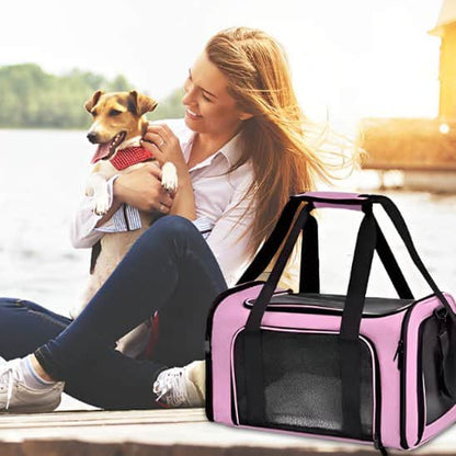 sac de transport chien mesh lac