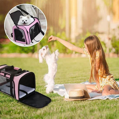 sac de transport chien mesh parc