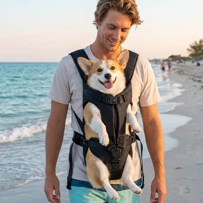 Sac de transport pour Chien Éponge plage