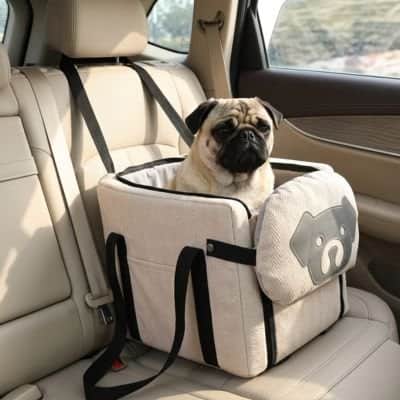 Sac de transport pour Chien Face auto
