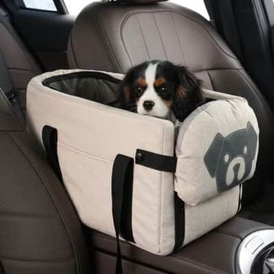 Sac de transport pour Chien Face beige