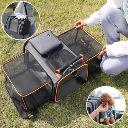 Sac de transport pour chien Sacband orange